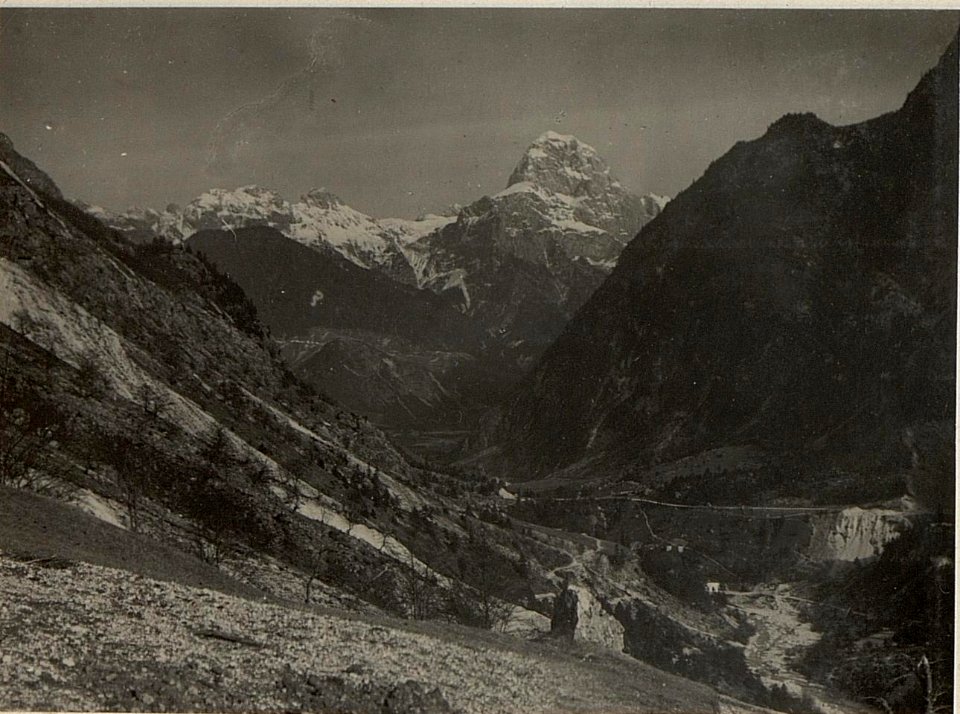 Moscenzastellungen. Blick auf den Predil und Mangart. (BildID 15471016)