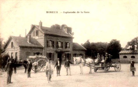 Moreuil (80), la gare (5)