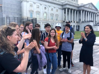 Moriarty High School students participate in National History Day 2019. 01