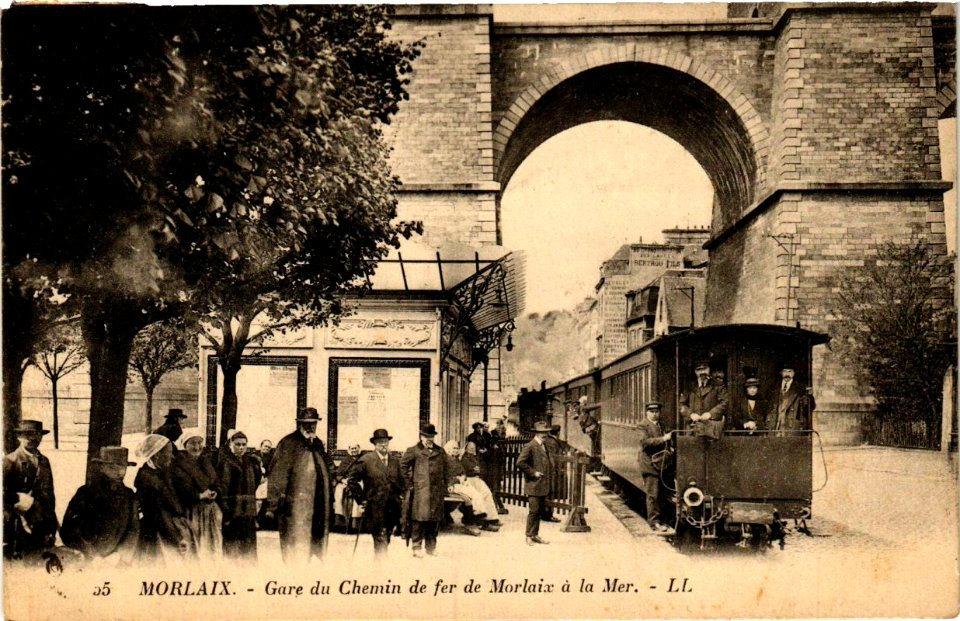 Morlaix - Gar du Chemin de fer de Morlaix a la Mer