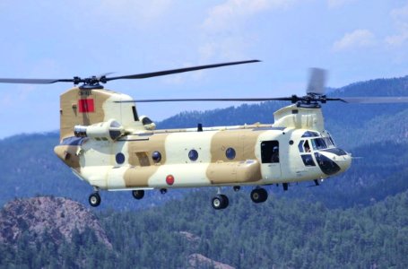 Moroccan refurbished CH-47