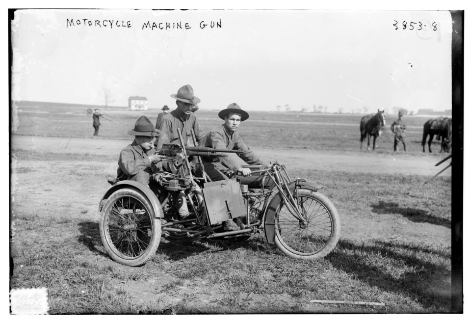 Motorcycle Machine Gun LCCN2014701648