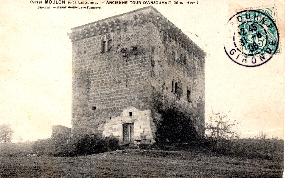 Moulon Tour d'Ansouhaite CP 1