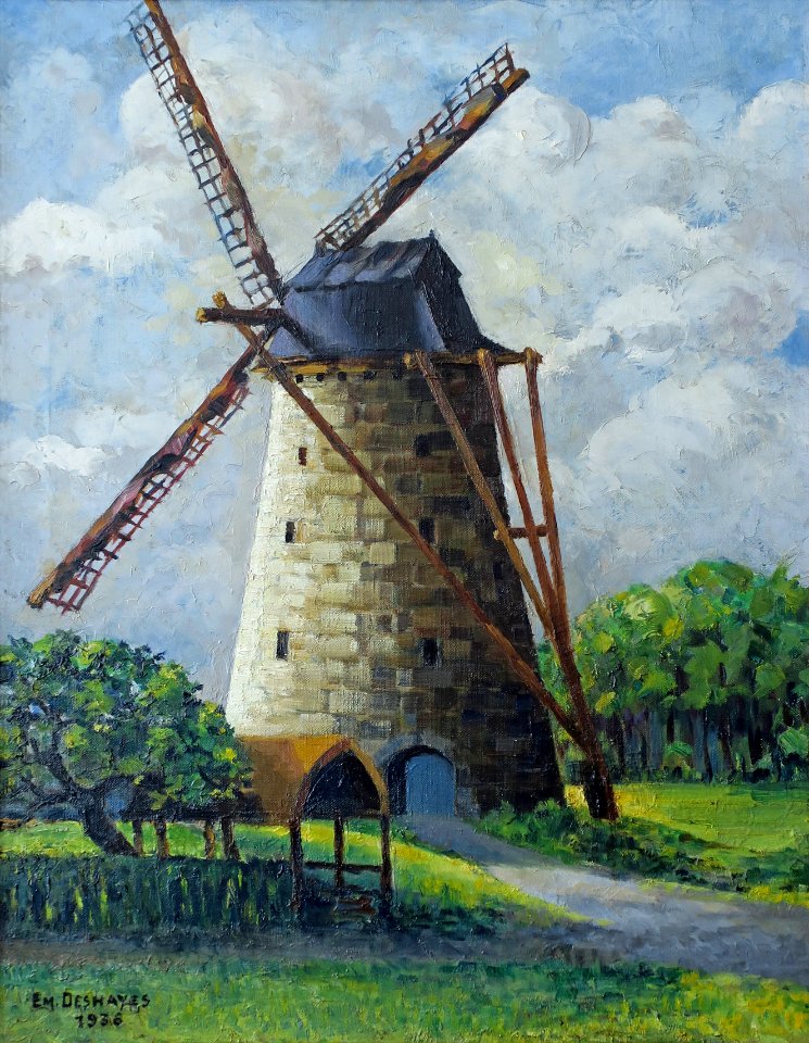 Moulin de Rummen. Emile Deshayes