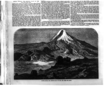 Mount Ararat, the resting place of the Ark after the flood LCCN99614043