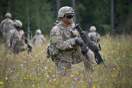 Training officers armed forces