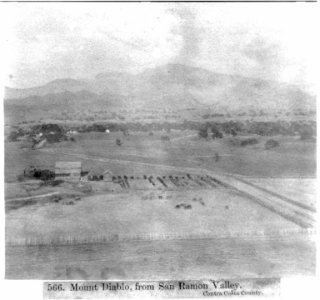 Mount Diablo, from San Ramon Valley - Contra Costa County LCCN2002722046
