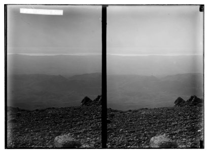 Mount Hermon, scene of the Transfiguration. Looking east LOC matpc.05567