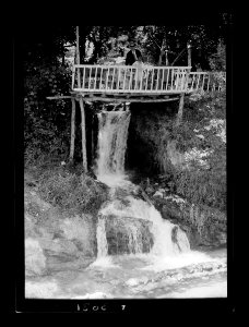 Mount Lebanon. Beirut. Aleih, Ras-el-Metn District. Lebanon. Nebba el-Shaffa. Waterfall. Source of power for Beirut electricity LOC matpc.15446