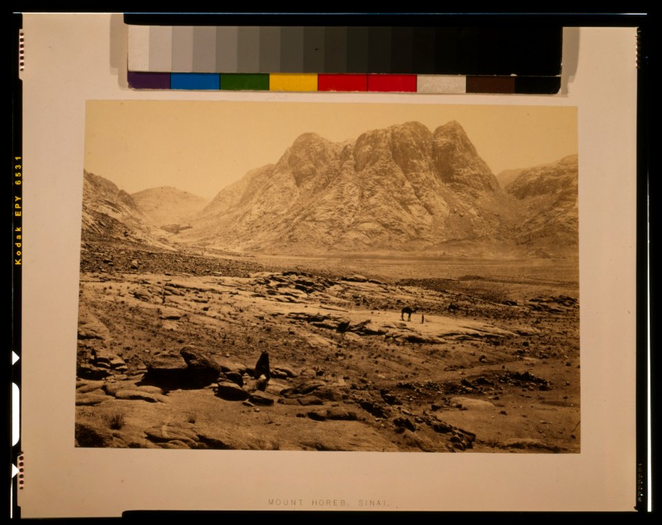 Mount Horeb, Sinai - Frith. LCCN95511853