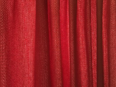 Red curtain theater velvet photo