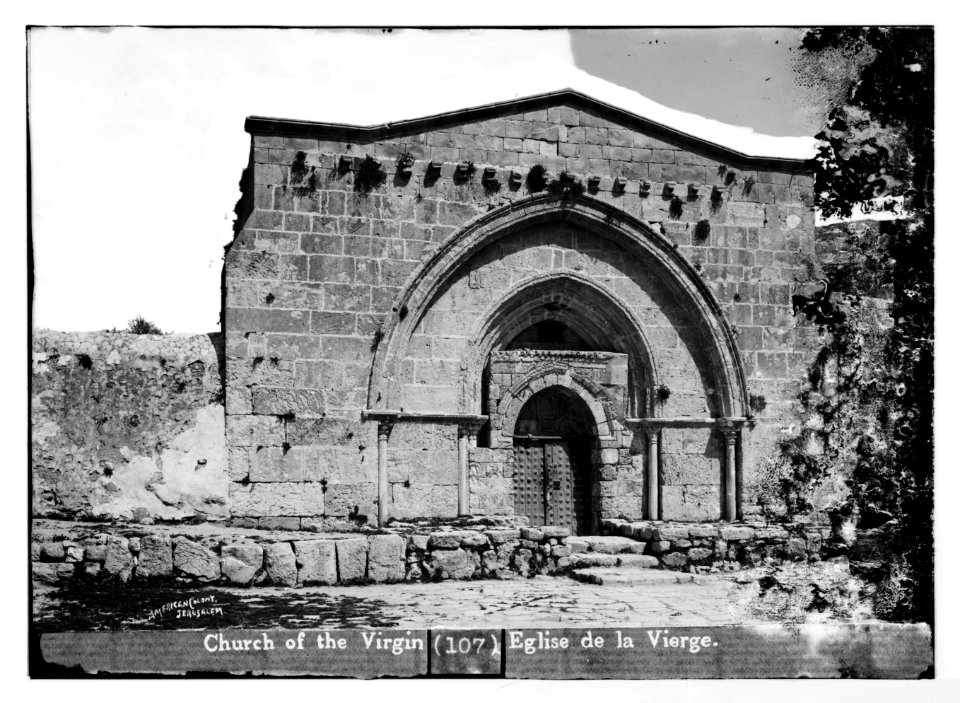 Mount of Olives (Jebel Et-Tur) etc. Church of the Virgin LOC matpc.07515