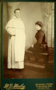 Mount St Bernard Abbey - a brother (2)