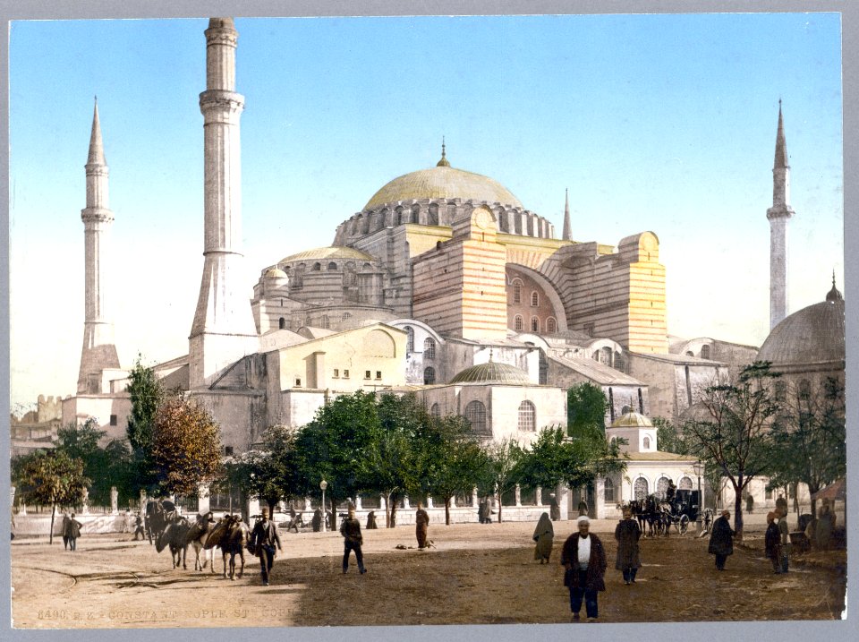 Mosque of St. Sophia, Constantinople, Turkey LCCN2003653107