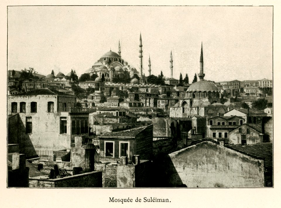 Mosquée de Suleïman - Barth Hermann - 1913