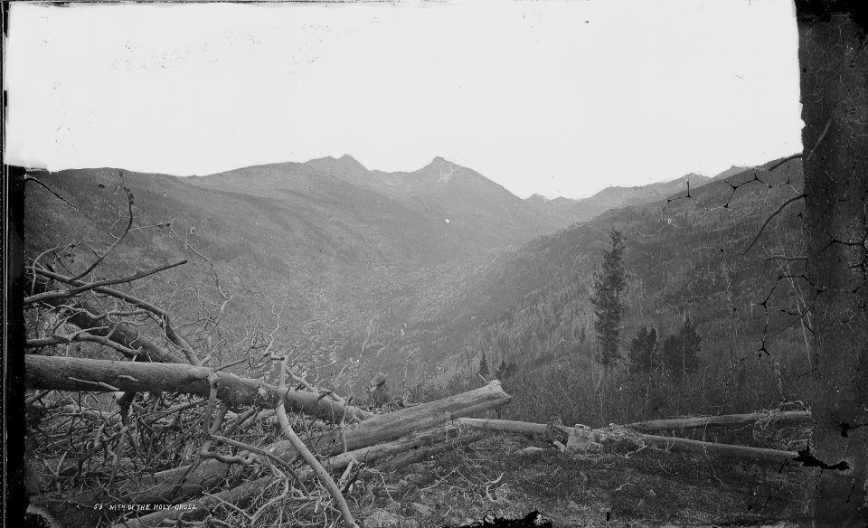 Mountain of the Holy Cross. Eagle County, Colorado - NARA - 517031