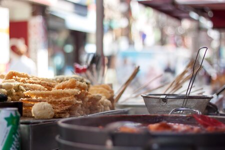 Food im market photo