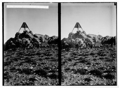 Mount Hermon, scene of the Transfiguration. Highest eminence of Hermon LOC matpc.05563