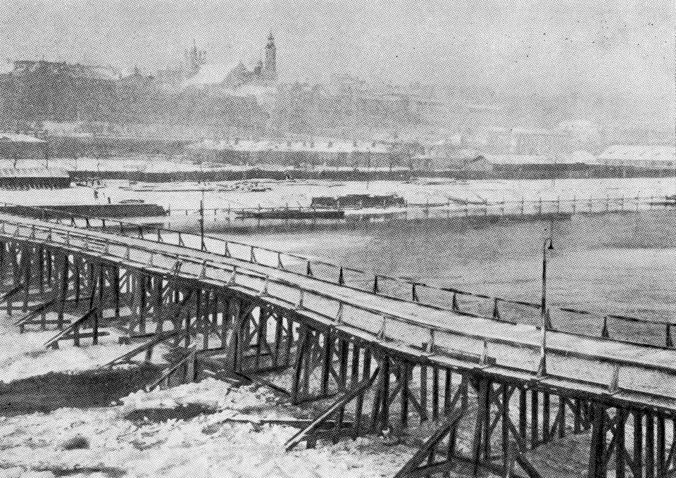 Most Beselera w Warszawie 1915