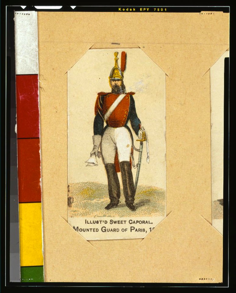 Mounted guard of Paris, 1853 LCCN2003674047