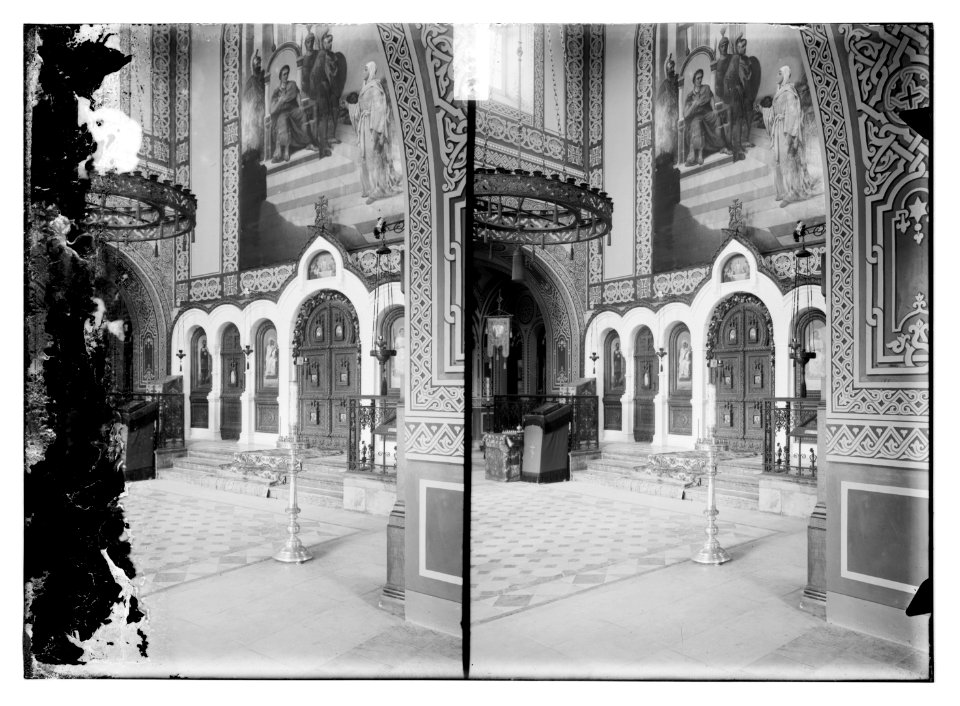 Mount of Olives, Bethany, etc. Church of the Magdalene, interior LOC matpc.11379