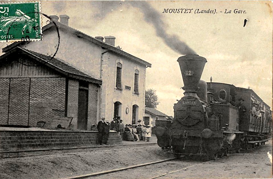 Moustey (Landes) - Gare 3