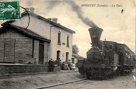 Moustey (Landes) - Gare 3