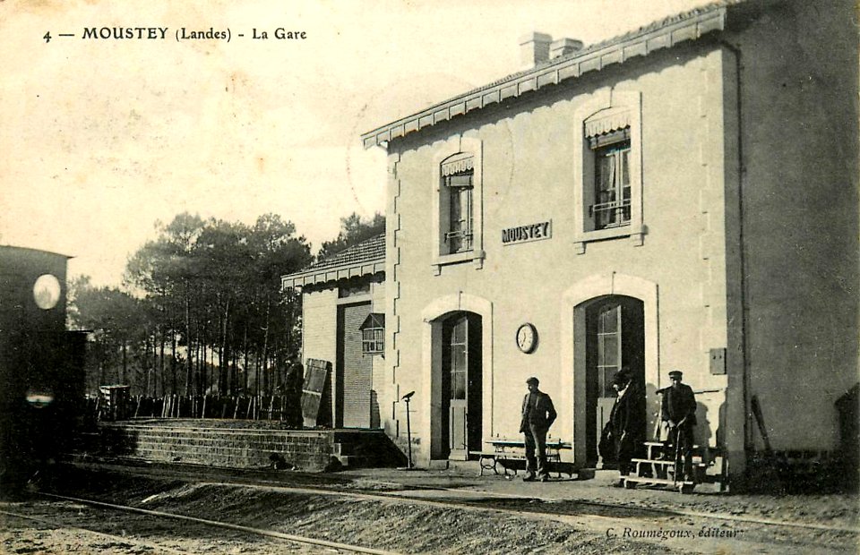 Moustey (Landes) - Gare 1