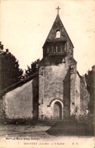 Moustey (Landes) - l'église Saint-Martin 2