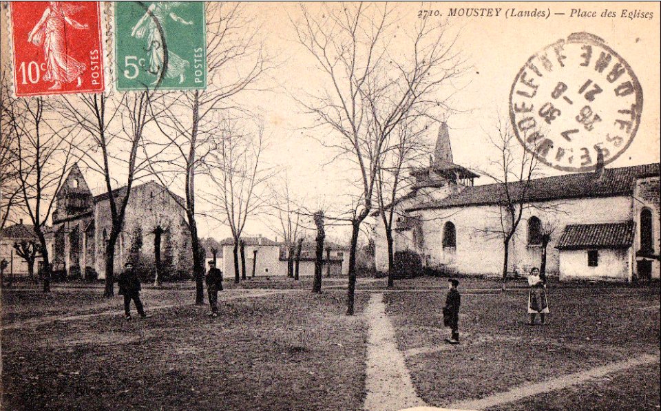Moustey (Landes) - les deux églises 6