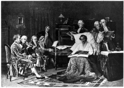 Mozart singing his requiem LCCN2004671842