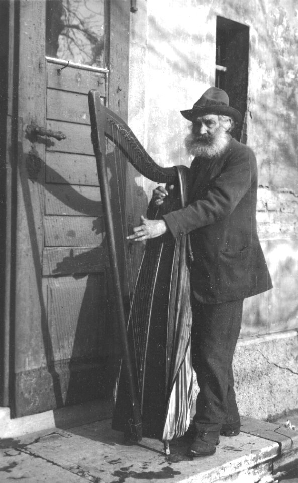 Mož s harfo