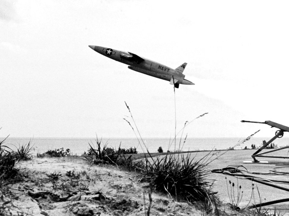 MQM-74 launch from FTC Dam Neck c1971