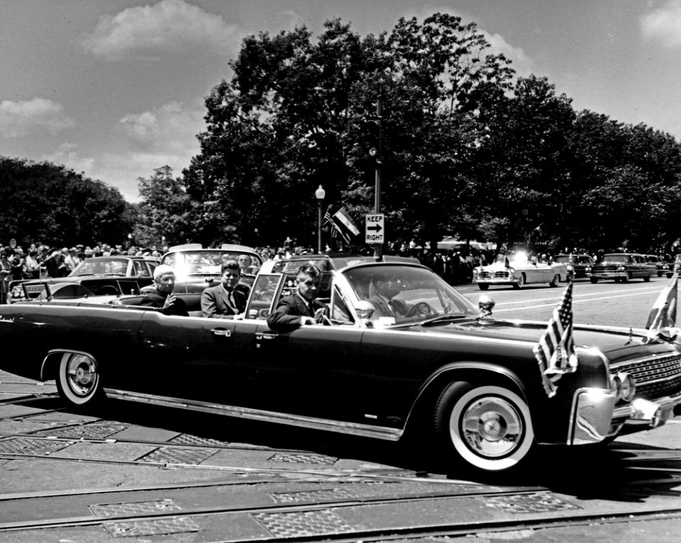 Motorcade for President Dr. Sarvepalli Radhakrishnan of India (3)