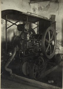Motoren zur Energiegewinnung bzw. zum Antrieb für Betriebe der Armee, wahrscheinlich 4. k.u.k. Armee nahe Kowel (BildID 15681076)