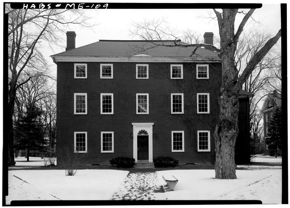Massachusetts Hall Bowdoin College