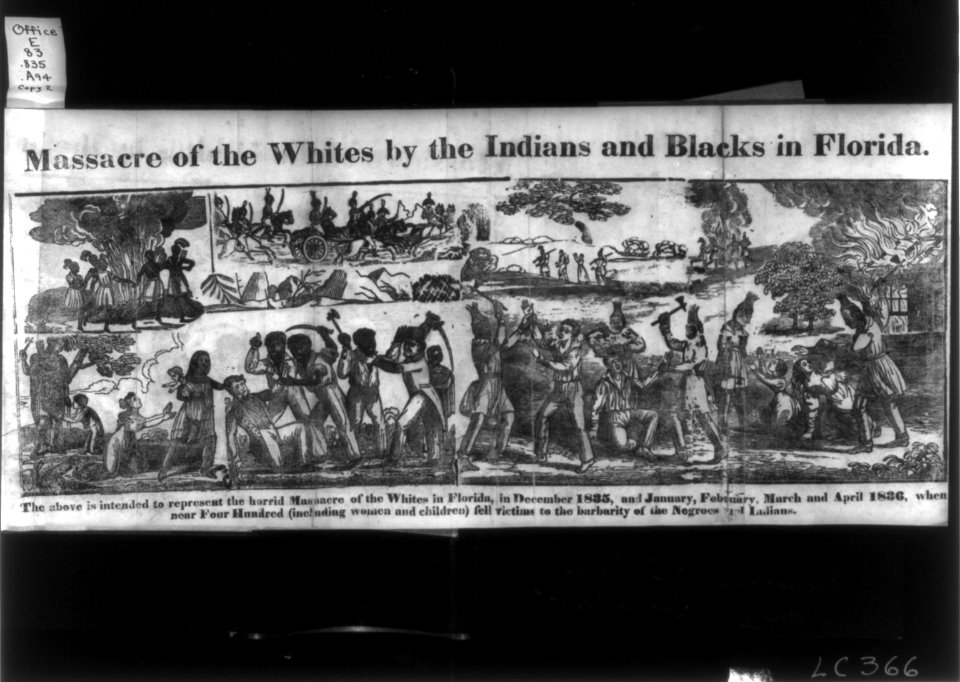 Massacre of the Whites by the Indians and Blacks in Florida LCCN2001696057