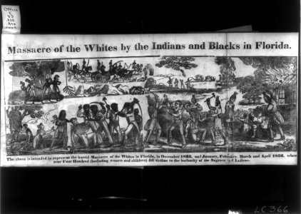 Massacre of the Whites by the Indians and Blacks in Florida LCCN2001696057