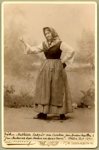 Mathilda Caspér, rollporträtt - SMV - H10 005
