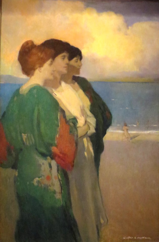 Song of the Sea (The Three Graces) by Arthur Frank Mathews