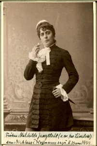 Mathilda Jungstedt, rollporträtt - SMV - H4 197