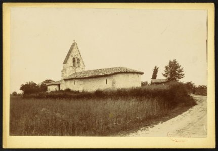 Masseilles- Église Saint-Martin de Thil - J-A Brutails - Université Bordeaux Montaigne - 0135