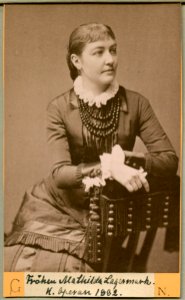 Mathilda Lagermark, porträtt - SMV - H5 036