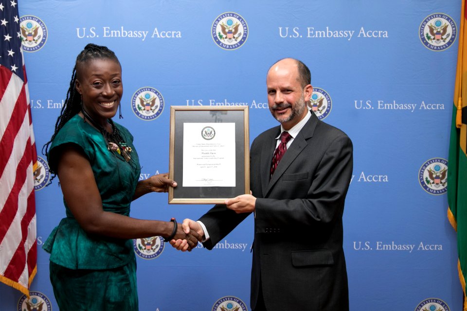 Matilda Payne - IVLP 2019 Alumni Certificate Presentation