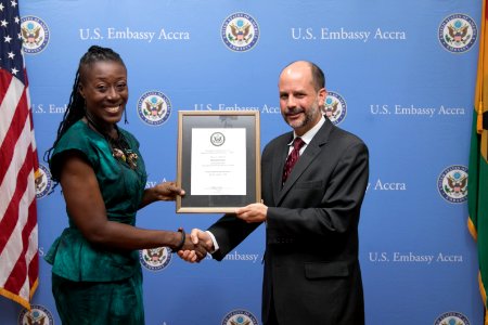 Matilda Payne - IVLP 2019 Alumni Certificate Presentation