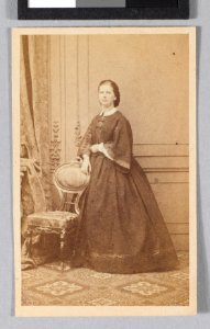 Mathilde van Eys-Kleinmann (1836-1921), gezelschapsdame van Louisa Willet-Holthuysen, echtgenote van jhr. Willem Jan van Eys, objectnr FA 1333.3