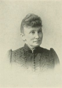 MATILDA B. CARSE. A woman of the century (page 821 crop) photo