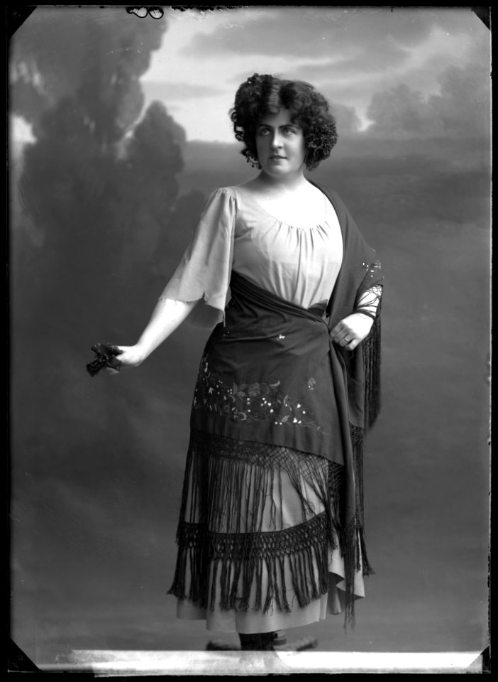 Matilda Jungstedt in Carmen at Kungliga Operan 1913 - SMV - GJ041