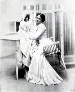 Matilde Moreno, de Franzen, Blanco y Negro, 23-02-1901 photo