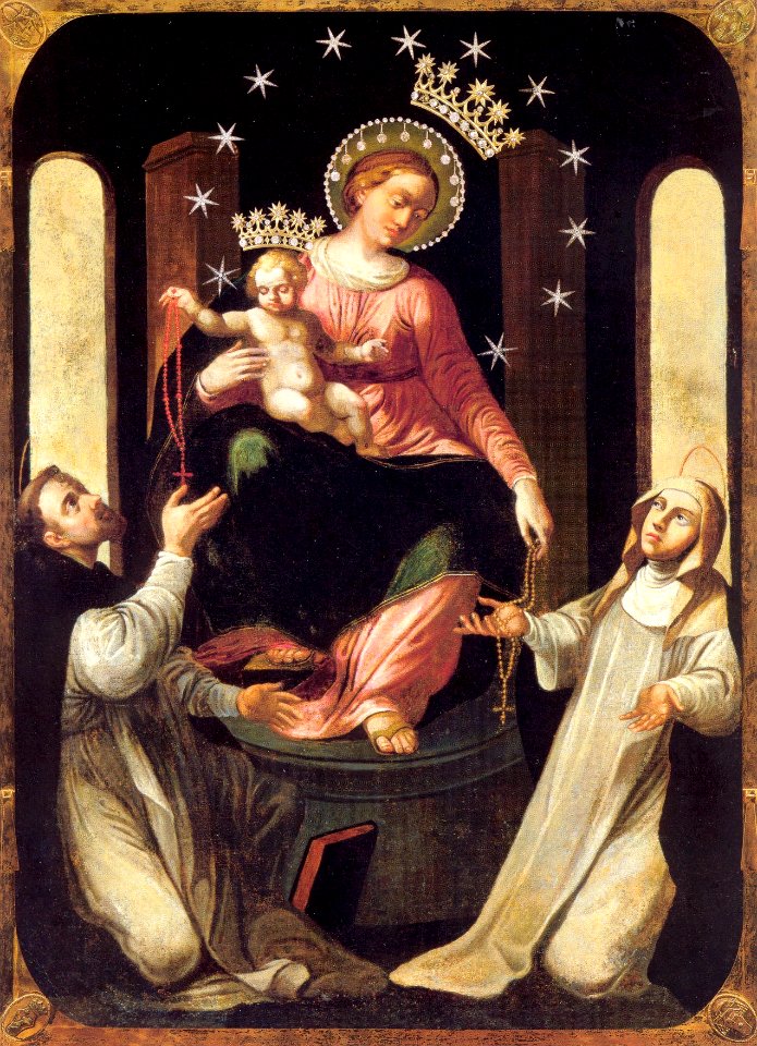 Matka Boża Pompejańska, Beata Vergine del Santo Rosario di Pompei, Blessed Virgin of the Rosary of Pompei
